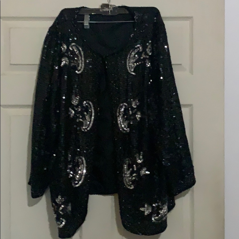 90s sequin jacket